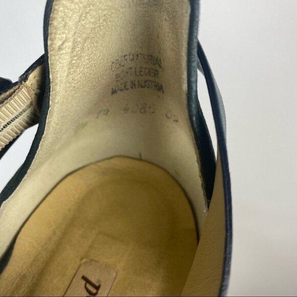 Paul Green | Christy Black Caged‎ Strappy Sandal Heel - Picture 14 of 16